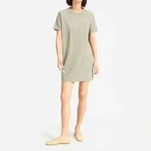 NWT Everlane Weekend Tee Dress Size Small 100% Cotton
